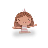 Enfeite De Prateleira Menina - Coleção Borboletinhas